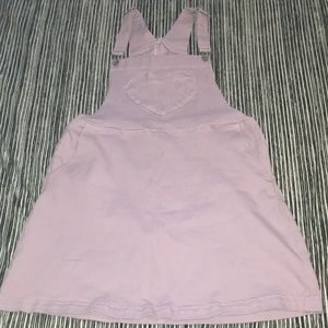 Lavender overall dress